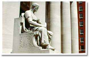 Statue - New Haven Superior Court